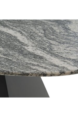 Black & White Marble Dining Table | OROA Modern Colbert | Oroa.com