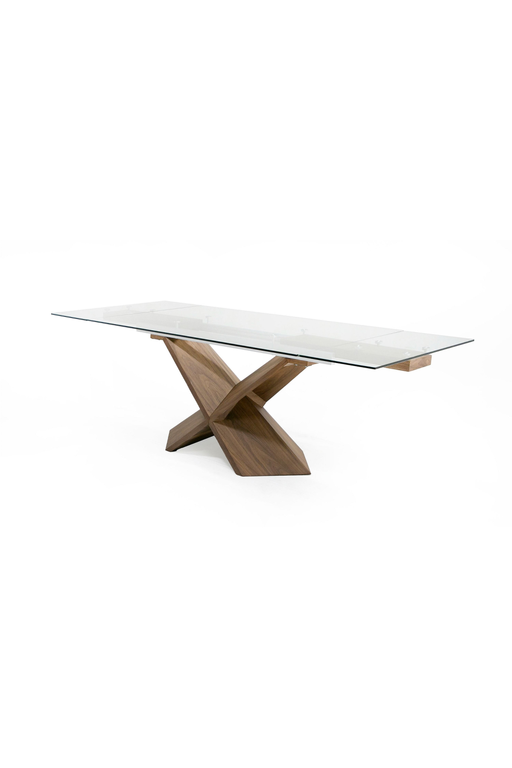 Extendable Glass Dining Table | OROA Modern Scott | Oroa.com