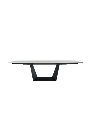 Gray Ceramic Extendable Dining Table | OROA Modern Baldwin | Oroa.com