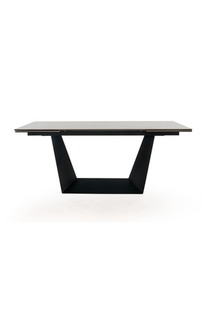 Gray Ceramic Extendable Dining Table | OROA Modern Baldwin | Oroa.com