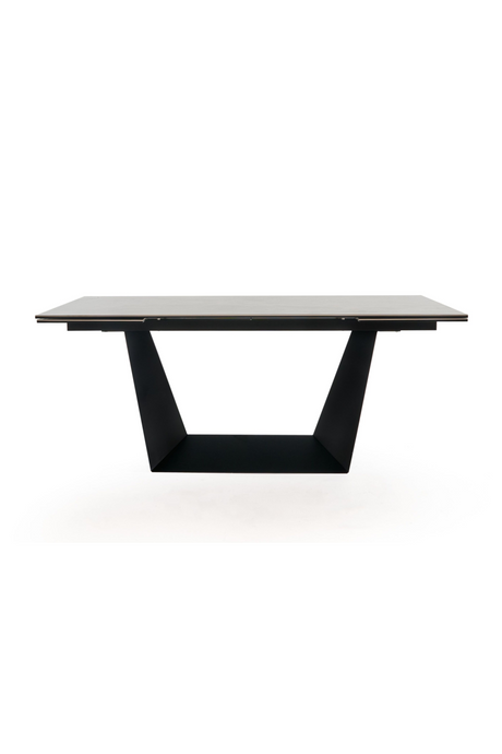Gray Ceramic Extendable Dining Table | OROA Modern Baldwin | Oroa.com