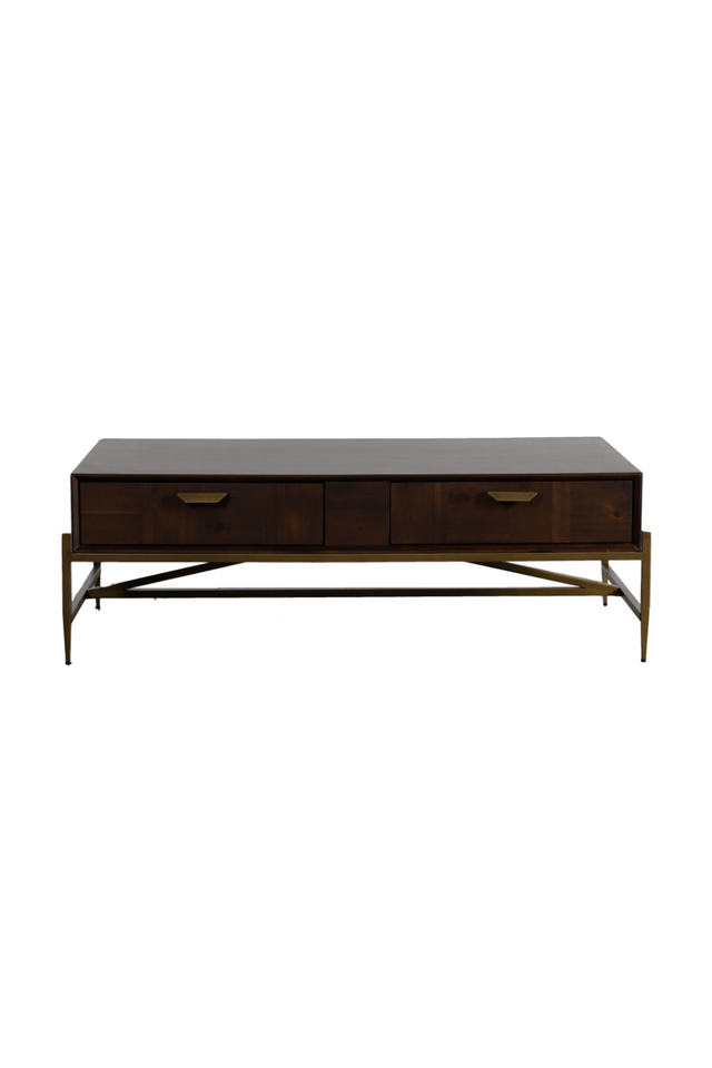 Acacia 2-Drawer Coffee Table | OROA Modern Shane | Oroa.com