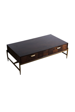 Acacia 2-Drawer Coffee Table | OROA Modern Shane | Oroa.com