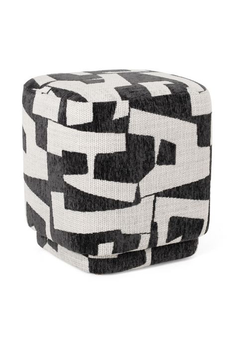 Patterned Fabric Ottoman | OROA Modern Loftis | Oroa.com