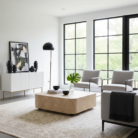 Square Low Coffee Table | OROA Modern Teller | Oroa.com