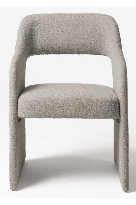 Gray Cut-Out Dining Chair | OROA Modern Bishop | Oroa.com