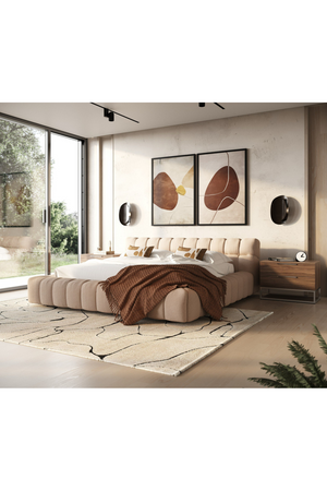 Tufted Queen Bed | OROA Modern Tyree | Oroa.com