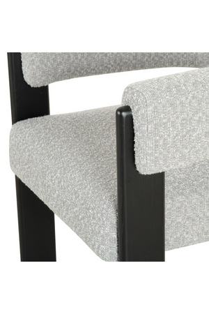 Gray Curved Dining Chair | OROA Modern Kenmare | Oroa.com
