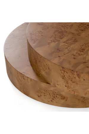 Burl Wood Coffee Table | OROA Modern Ely | Oroa.com