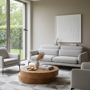 Burl Wood Coffee Table | OROA Modern Ely | Oroa.com