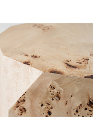 Mappa Burl End Table | OROA Modern July | Oroa.com