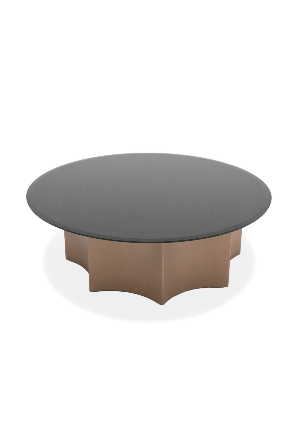 Black Glass Nesting Coffee Tables (2) | OROA Modern | Oroa.com