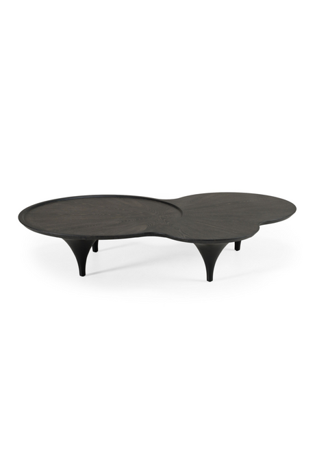 Free-Form Black Ash Coffee Table | OROA Modern Beulah | Oroa.com