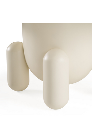 White Gloss Round Coffee Table | OROA Modern Gabby | Oroa.com