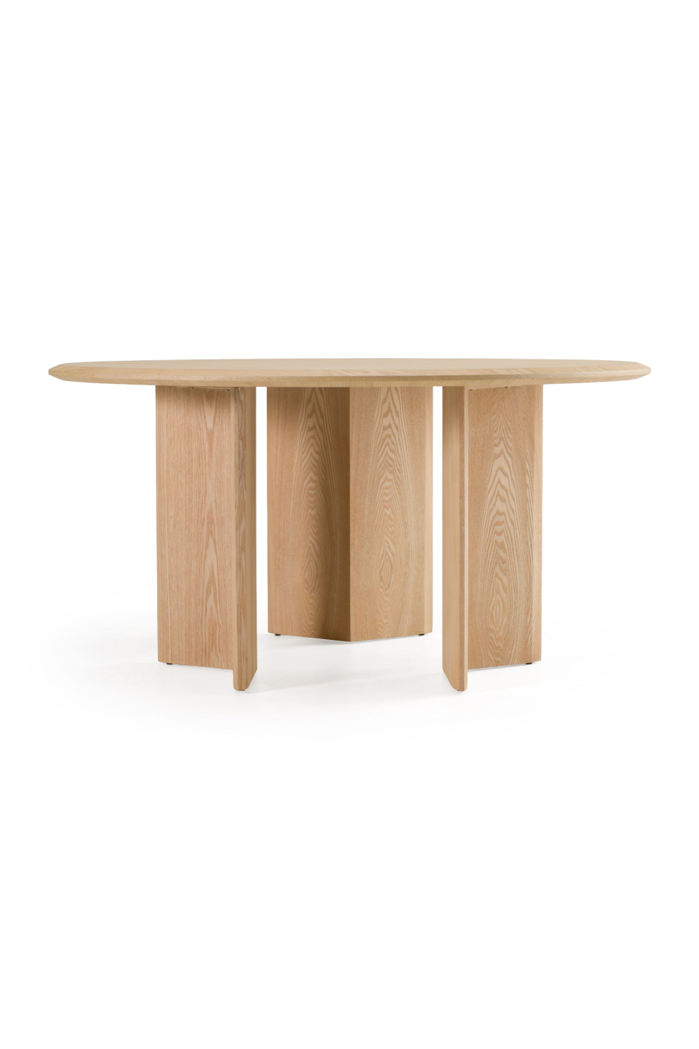 Natural Ash Round Dining Table | OROA Modern Masuda | Oroa.com