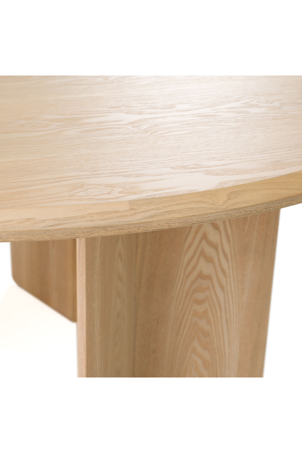 Natural Ash Round Dining Table | OROA Modern Masuda | Oroa.com