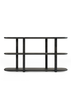 Brown Open-Back Bookshelf | OROA Modern Noah | Oroa.com