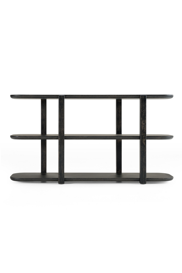 Brown Open-Back Bookshelf | OROA Modern Noah | Oroa.com