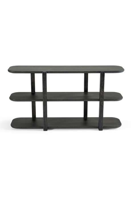 Brown Open-Back Bookshelf | OROA Modern Noah | Oroa.com