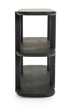 Brown Open-Back Bookshelf | OROA Modern Noah | Oroa.com