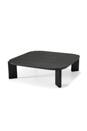 Brown Veneer Square Coffee Table | OROA Modern Noah | Oroa.com
