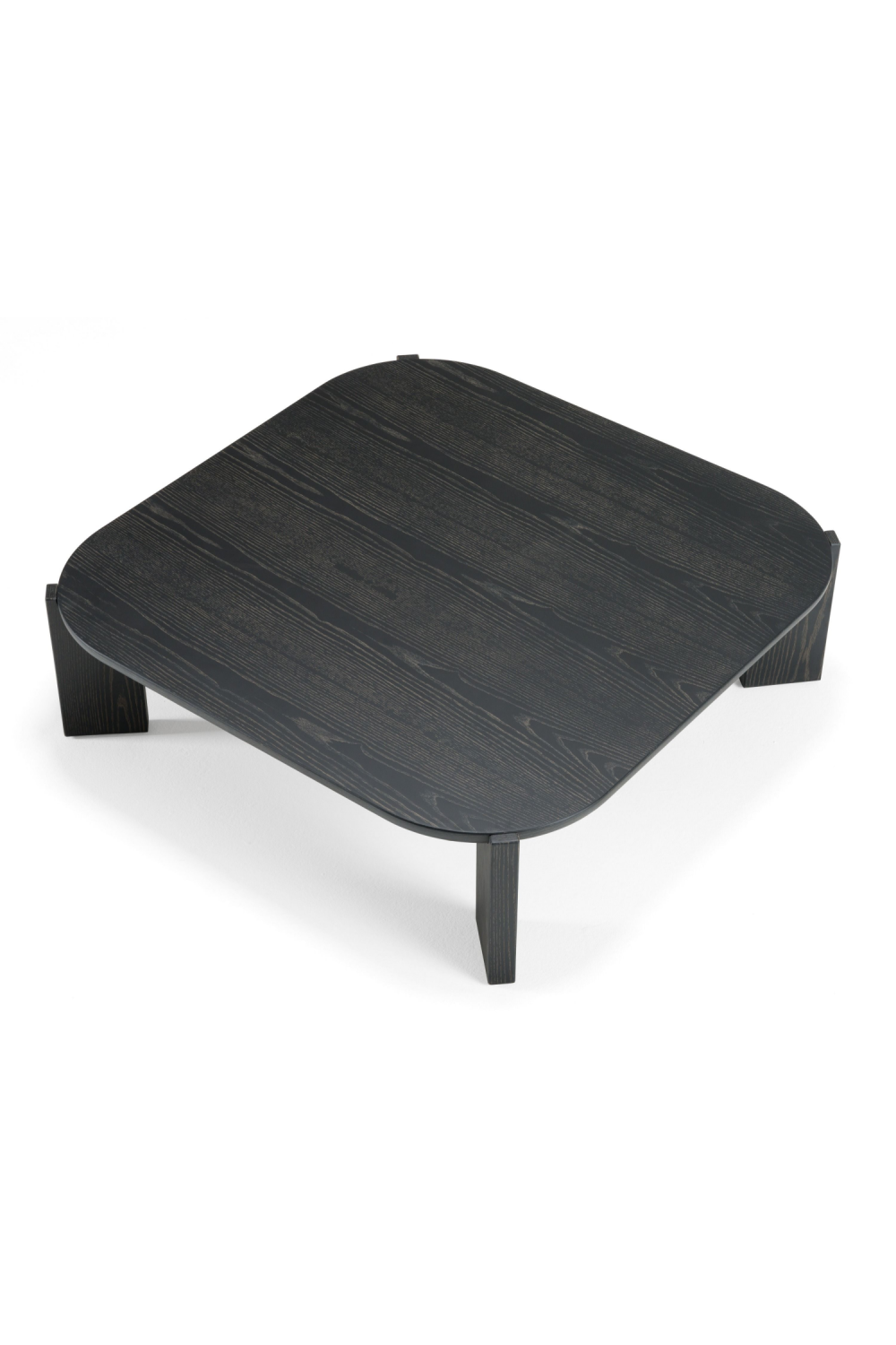 Brown Veneer Square Coffee Table | OROA Modern Noah | Oroa.com
