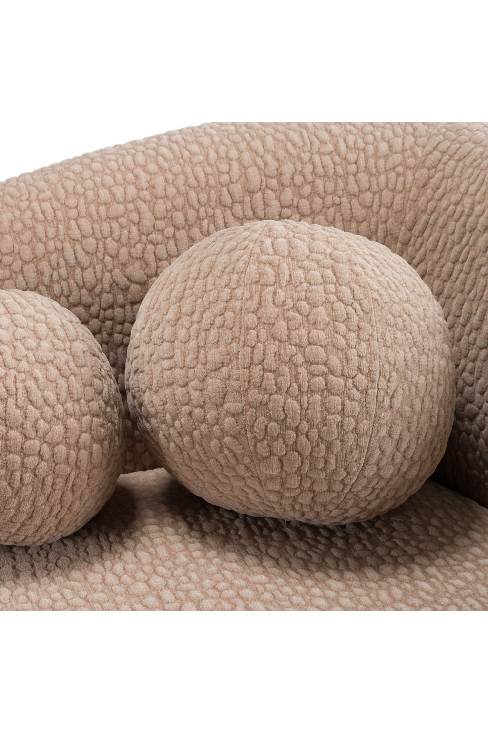 Wavy Back 4-Seater Sofa | OROA Modern Calico | Oroa.com