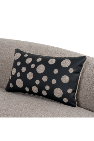 Curved Gray Sectional Sofa | OROA Modern Allis | Oroa.com