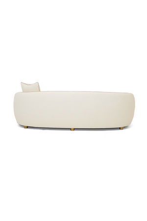 Pink Piped Cream Sofa | OROA Modern Winfree | Oroa.com