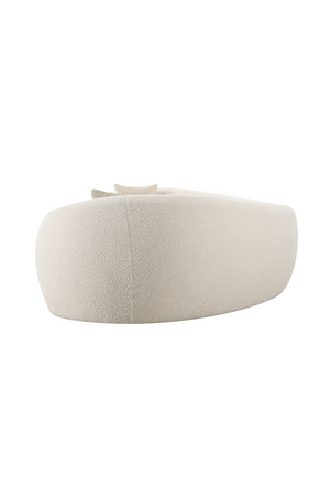 Curved White Sectional Sofa | OROA Modern Kilmer | Oroa.com
