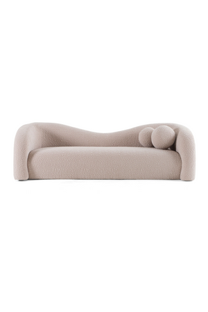 Wavy Back 4-Seater Sofa | OROA Modern Calico | Oroa.com