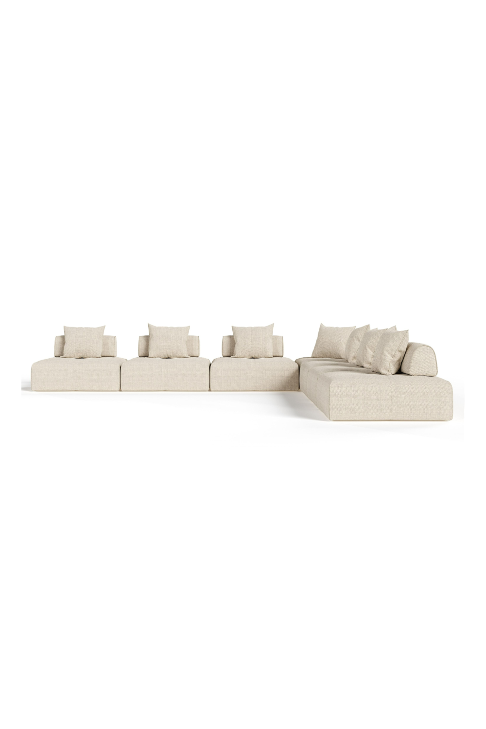 Beige Modular Sectional Sofa | OROA Modern Mondo | Oroa.com