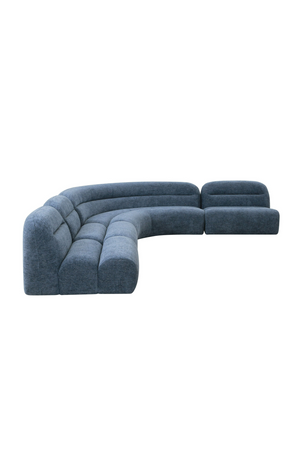 Blue Modular Corner Sofa | OROA Modern Forman | Oroa.com