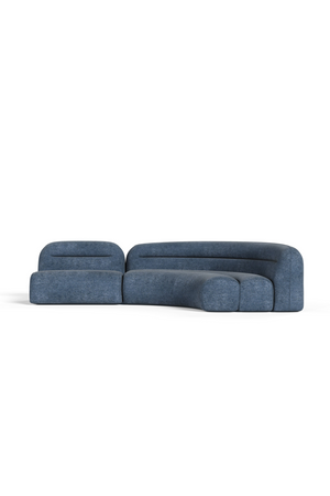 Blue Fabric Modular Sofa | OROA Modern Forman | Oroa.com