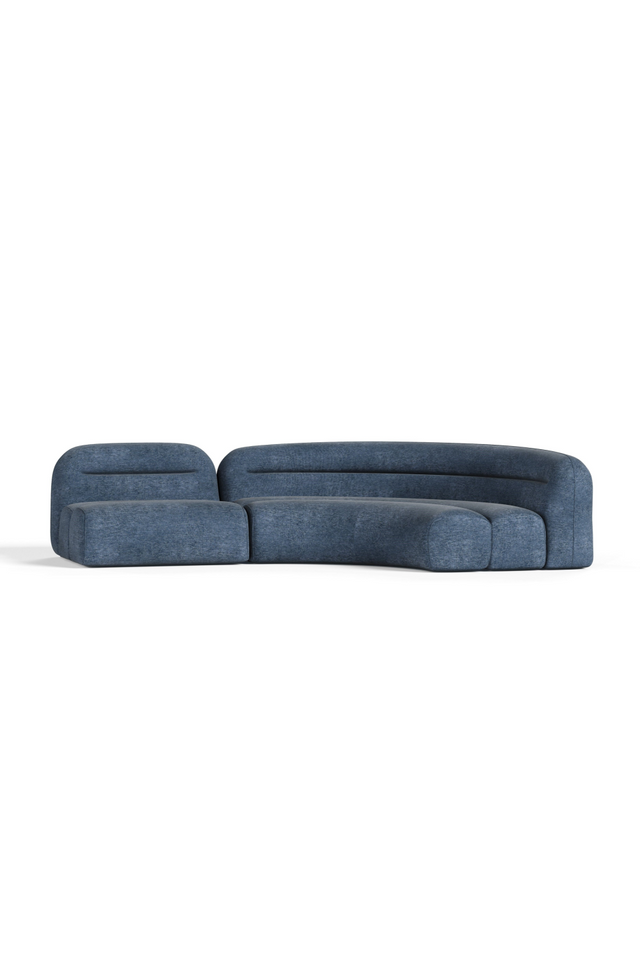 Blue Fabric Modular Sofa | OROA Modern Forman | Oroa.com