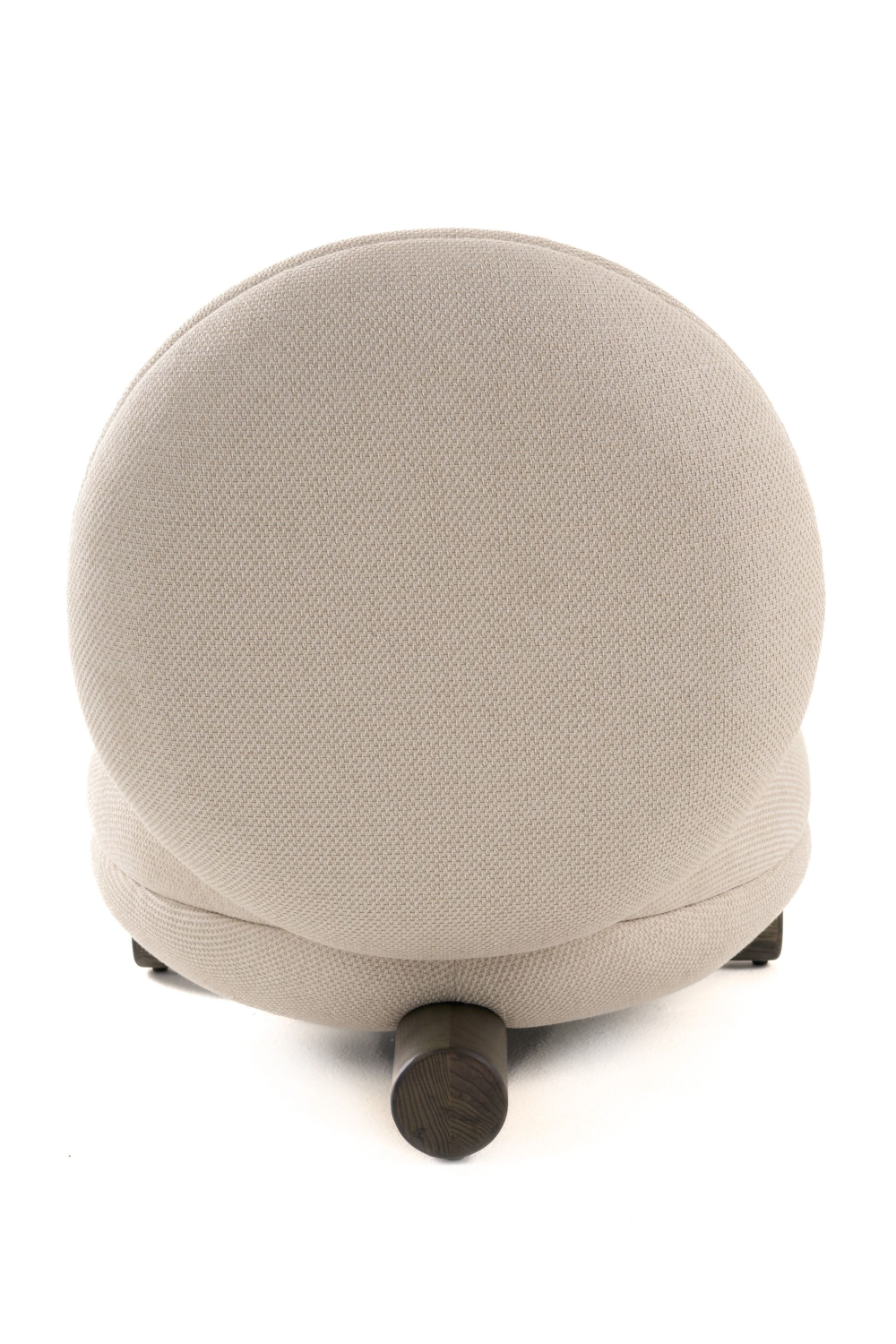 White Rounded Accent Chair | OROA Modern Minto | Oroa.com