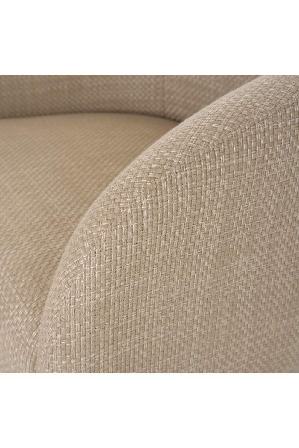 Beige Fabric Accent Chair | OROA Modern Halton | Oroa.com