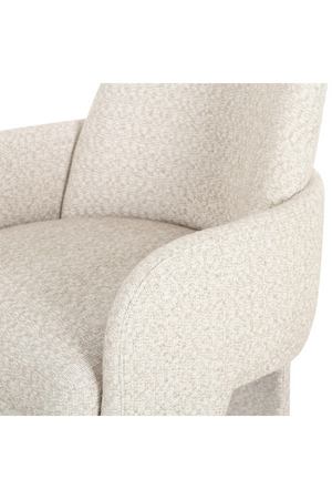 Beige Linen Dining Chair | OROA Modern Cando | Oroa.com