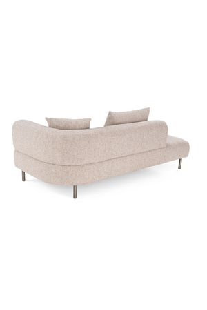 Brown Fabric Sectional Sofa | OROA Modern Plume | Oroa.com