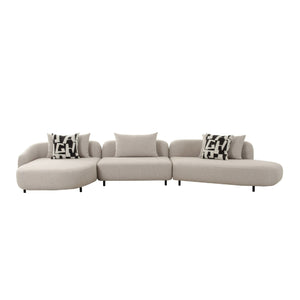   Beige Free-form Sectional Sofa | Oroa.com
