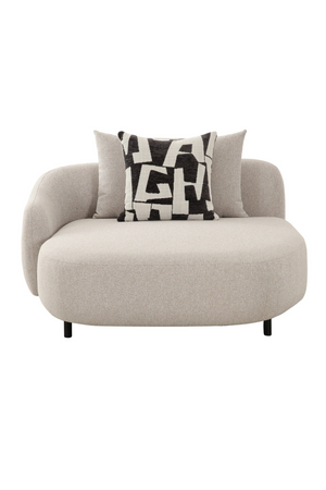 Beige Free-form Sectional Sofa | OROA Modern Marge | Oroa.com