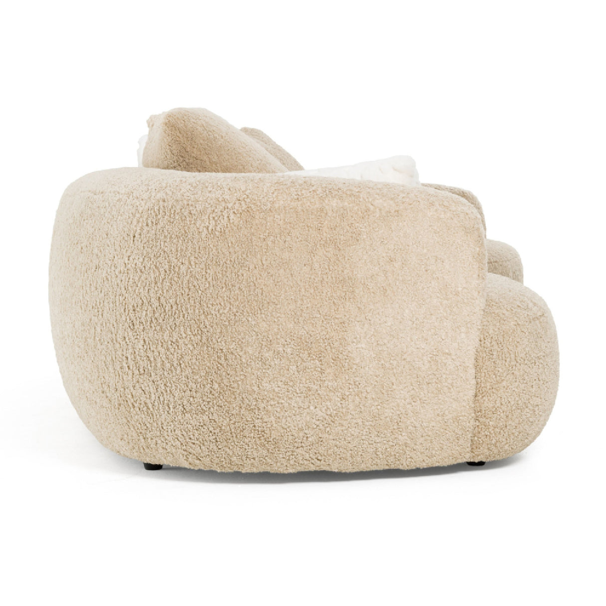   Tan Curved Sectional Sofa | Oroa.com