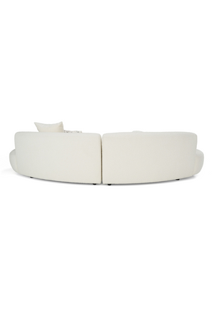 Curved Symmetrical Sectional Sofa | OROA Modern Weldon | Oroa.com