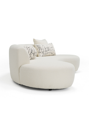 Curved Symmetrical Sectional Sofa | OROA Modern Weldon | Oroa.com