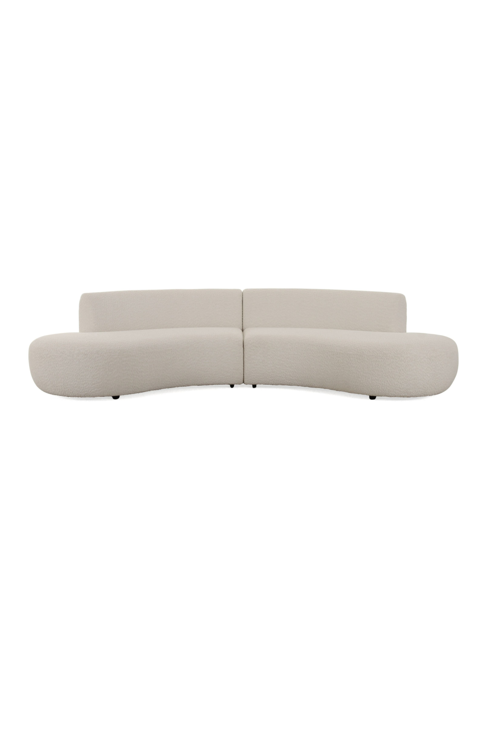 Curved Symmetrical Sectional Sofa | OROA Modern Weldon | Oroa.com