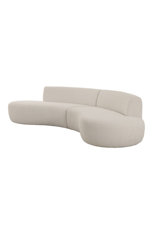 Curved Symmetrical Sectional Sofa | OROA Modern Weldon | Oroa.com