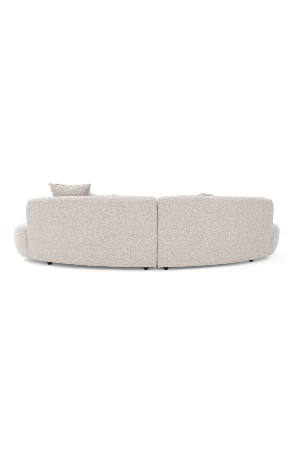 Curved Symmetrical Sectional Sofa | OROA Modern Weldon | Oroa.com