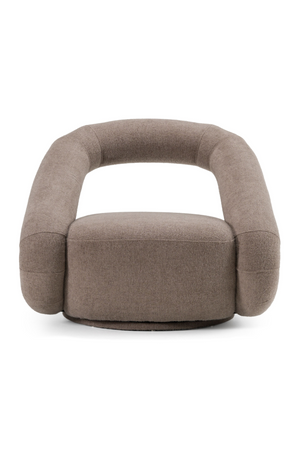 Brown Swivel Accent Chair | OROA Modern Tony | Oroa.com