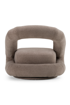 Brown Swivel Accent Chair | OROA Modern Tony | Oroa.com
