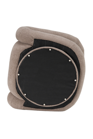 Brown Swivel Accent Chair | OROA Modern Tony | Oroa.com